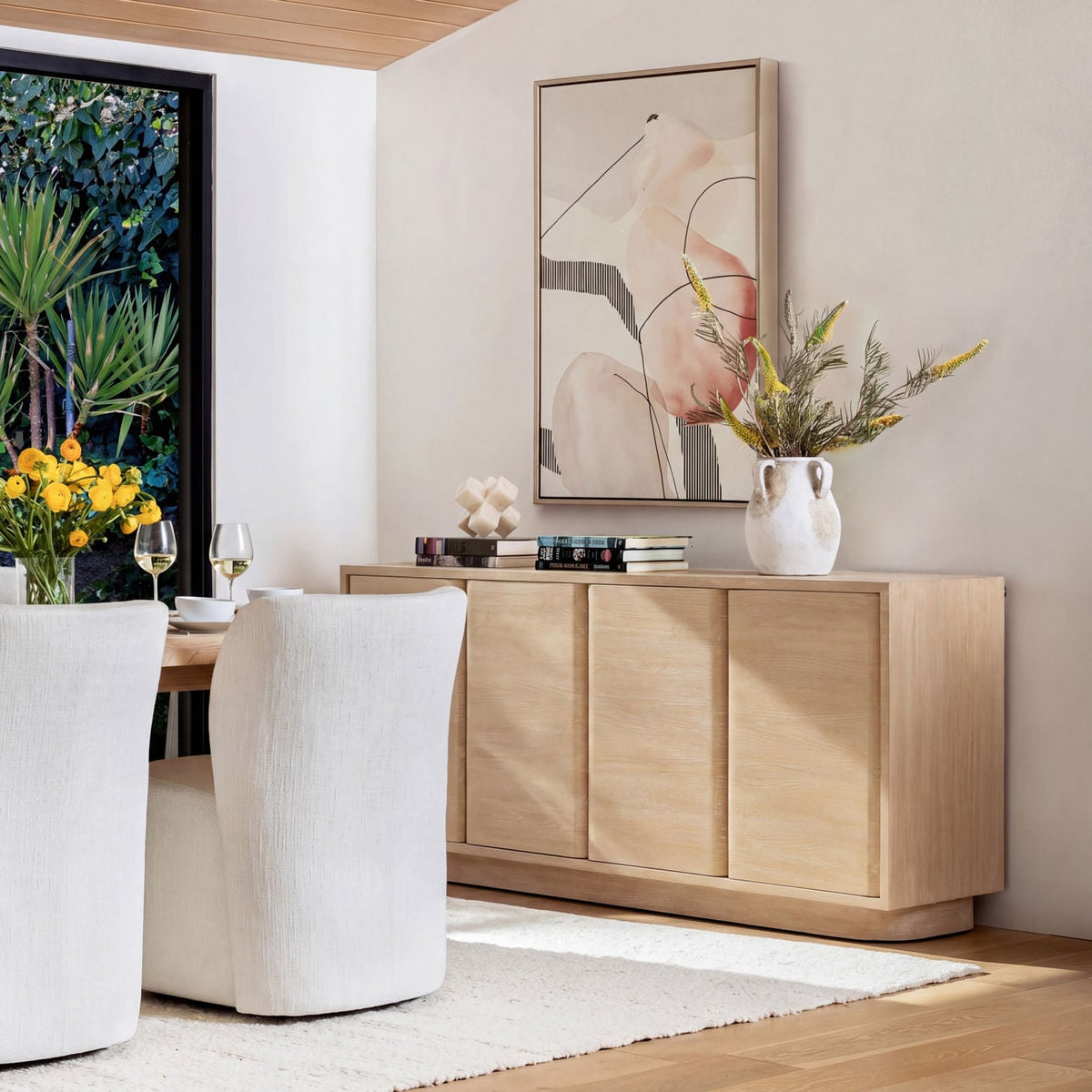 Heritage Oak Veneer Cabinet