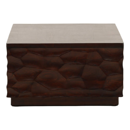 Brown Mango Wood Table 52 in Wide
