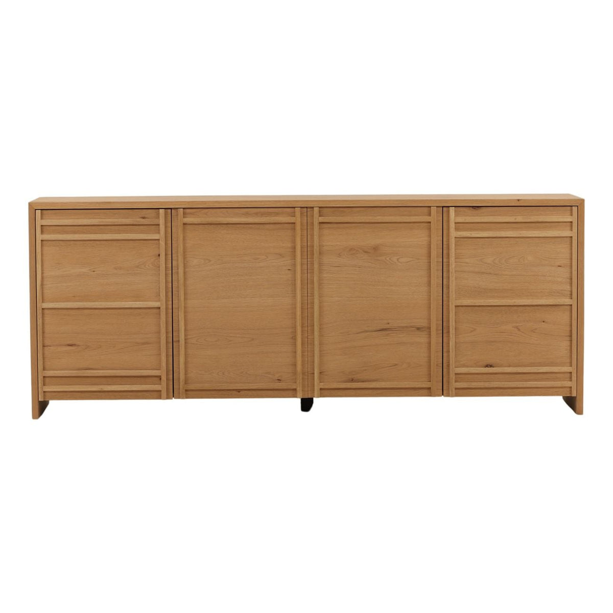 Heritage Rustic Oak Veneer Cabinet