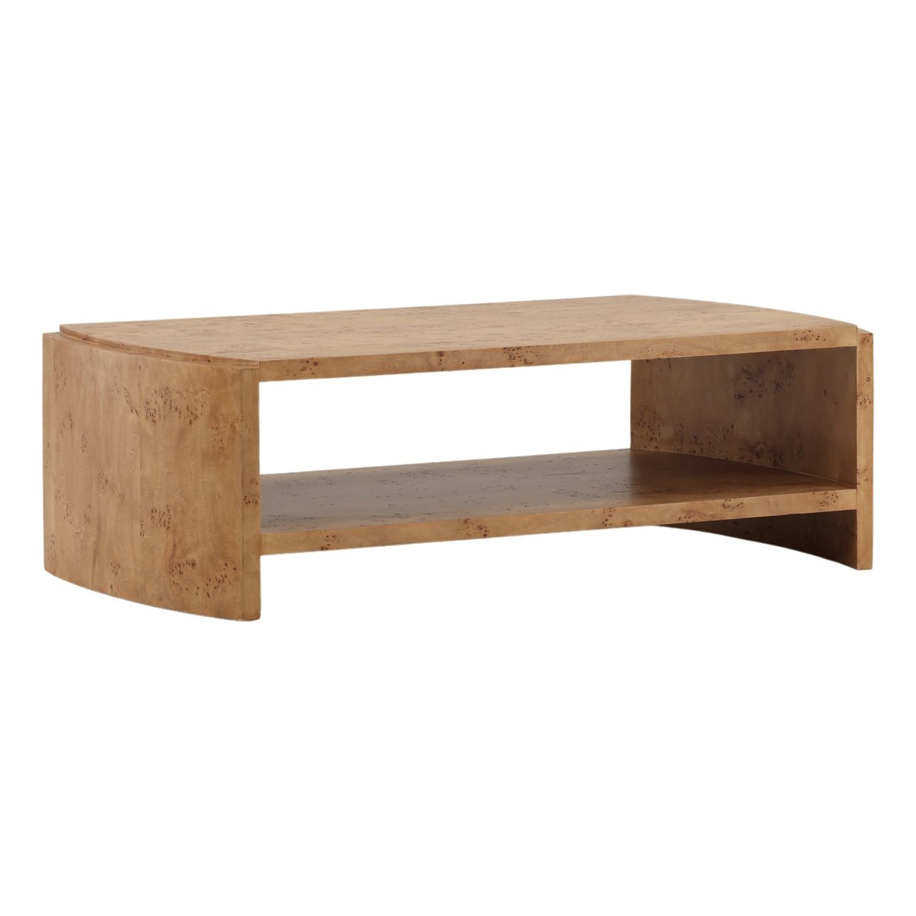 Natural Mappa Burl Table 50 in Wide