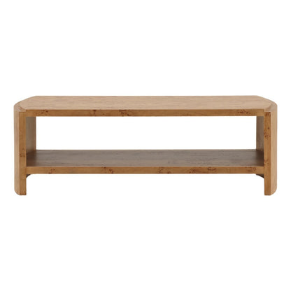 Natural Mappa Burl Table 50 in Wide