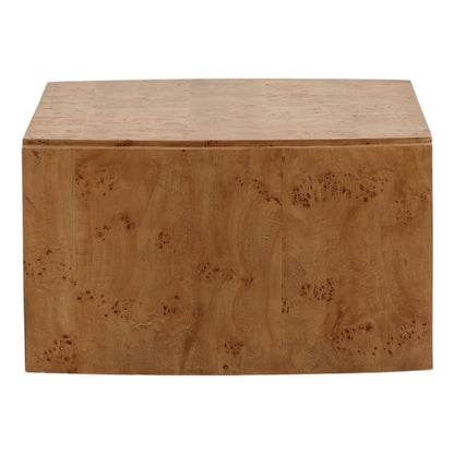 Natural Mappa Burl Table 50 in Wide
