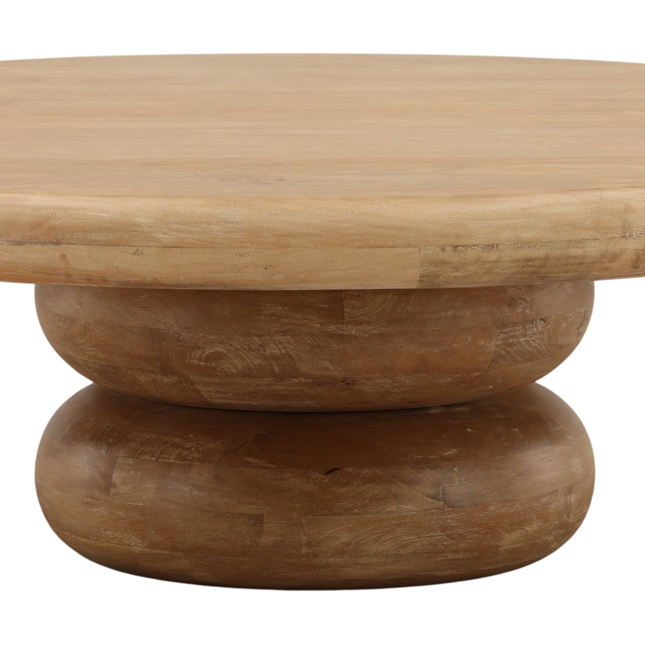 Natural Mango Wood Table 44 in Wide