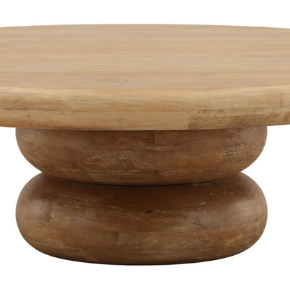 Natural Mango Wood Table 44 in Wide
