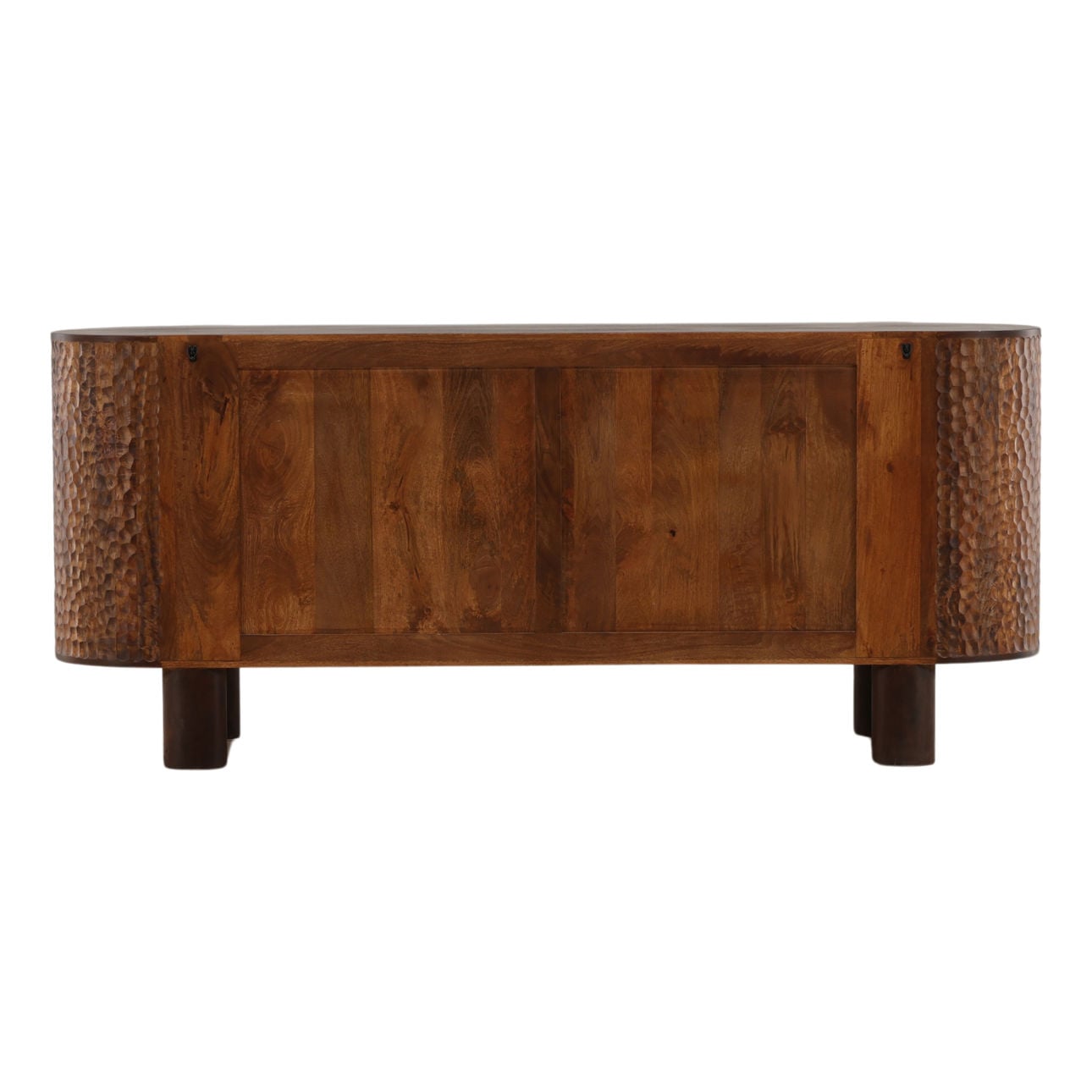 Brown Mango Wood Sideboard 79 in Wide