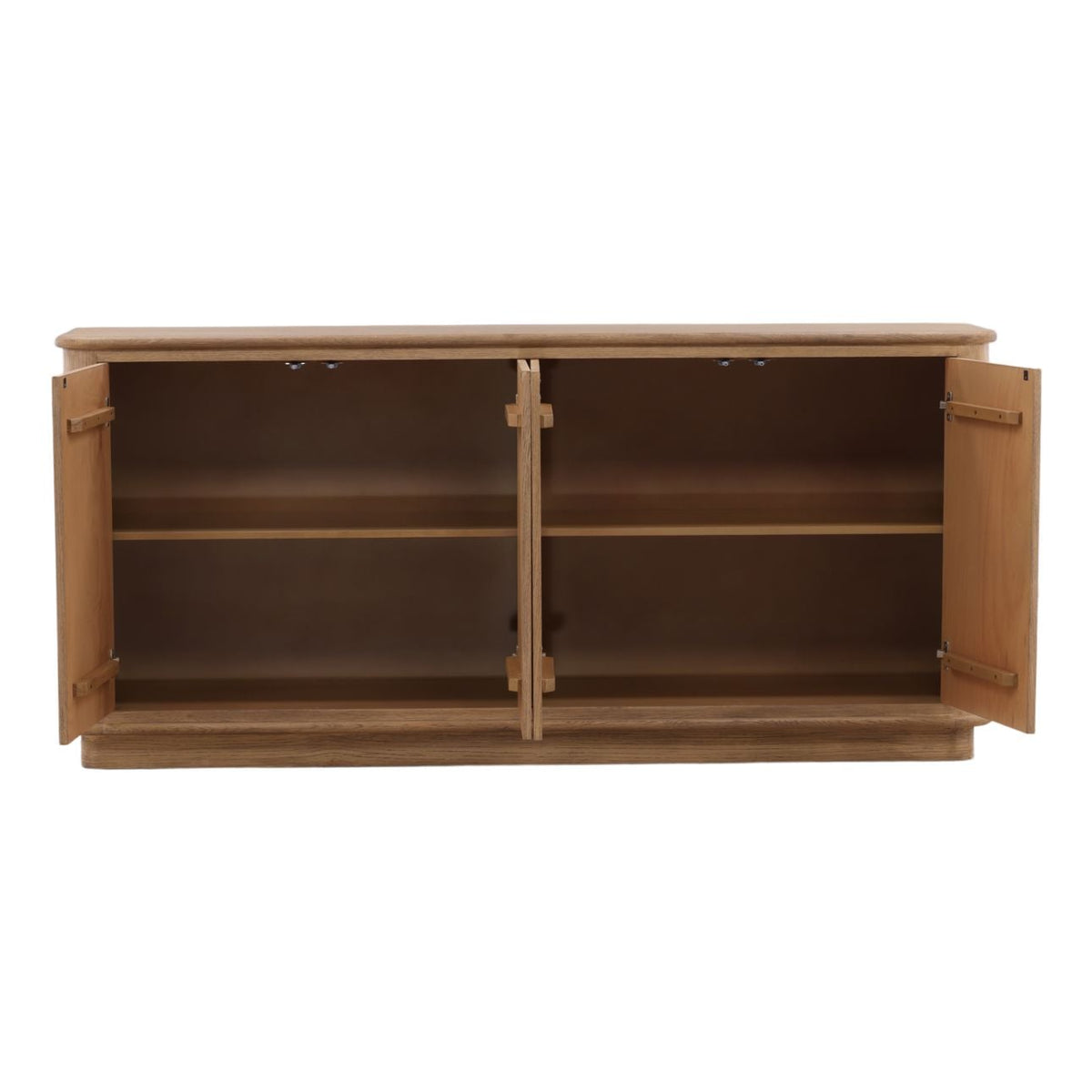 Signature Oak Veneer Cabinet