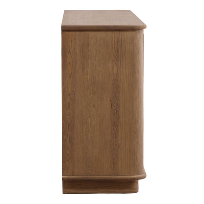 Signature Oak Veneer Cabinet