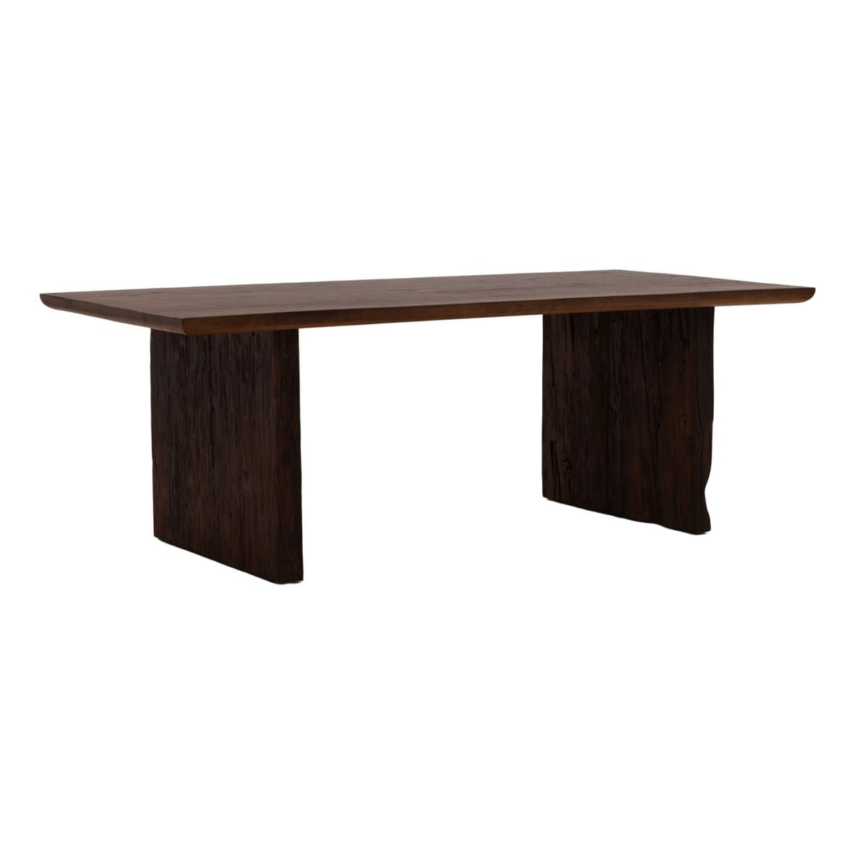 Refined Mango Wood and Reclaimed Wood Dining Table