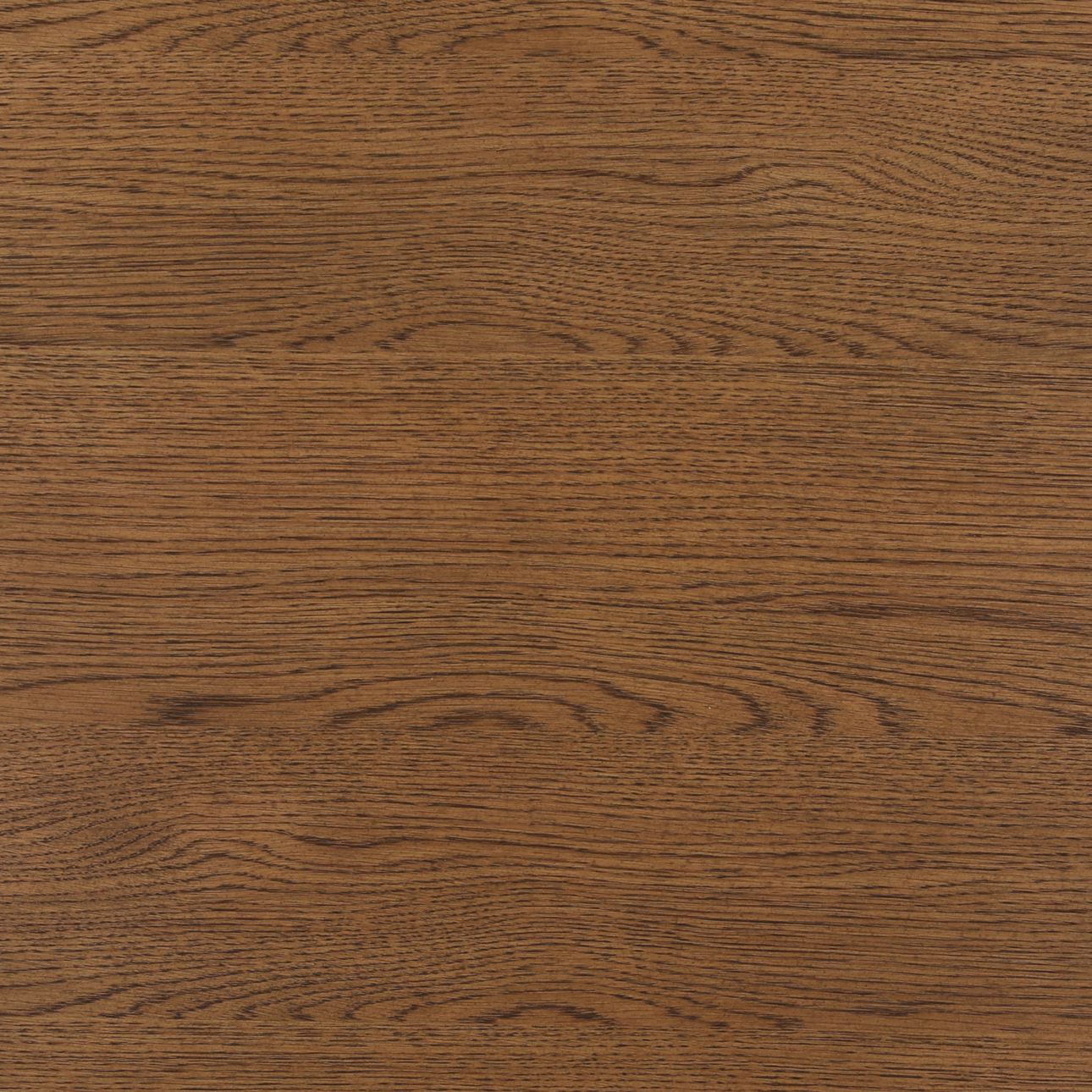 Dark Brown Rubber Wood and Oak Veneer Table 52 in Wide