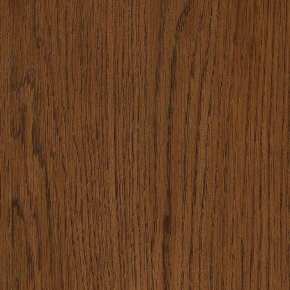 Brown Rubber Wood and Oak Veneer Nightstand 28 in Wide