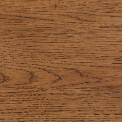 Dark Brown Rubber Wood and Oak Veneer Dresser 66 in Wide