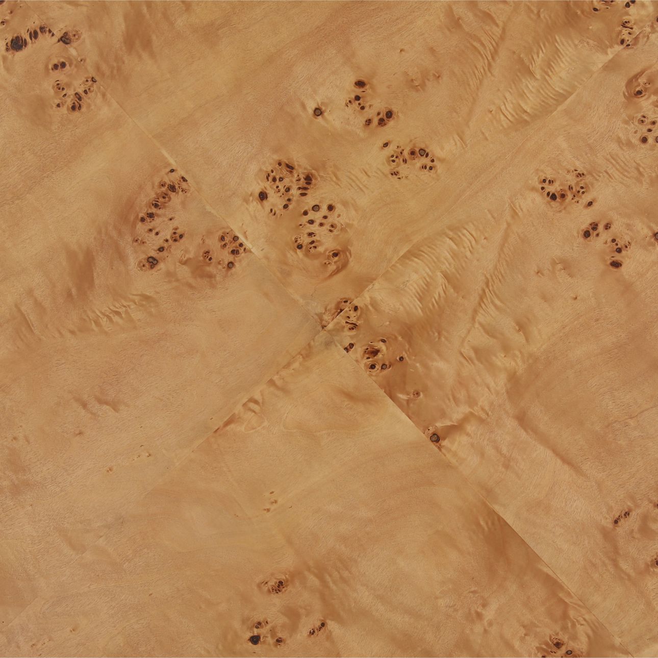 Natural Mappa Burl Veneer Table 39 in Wide