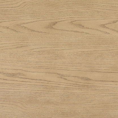 Natural Rubberwood and Oak Veneer Table 88 in Wide