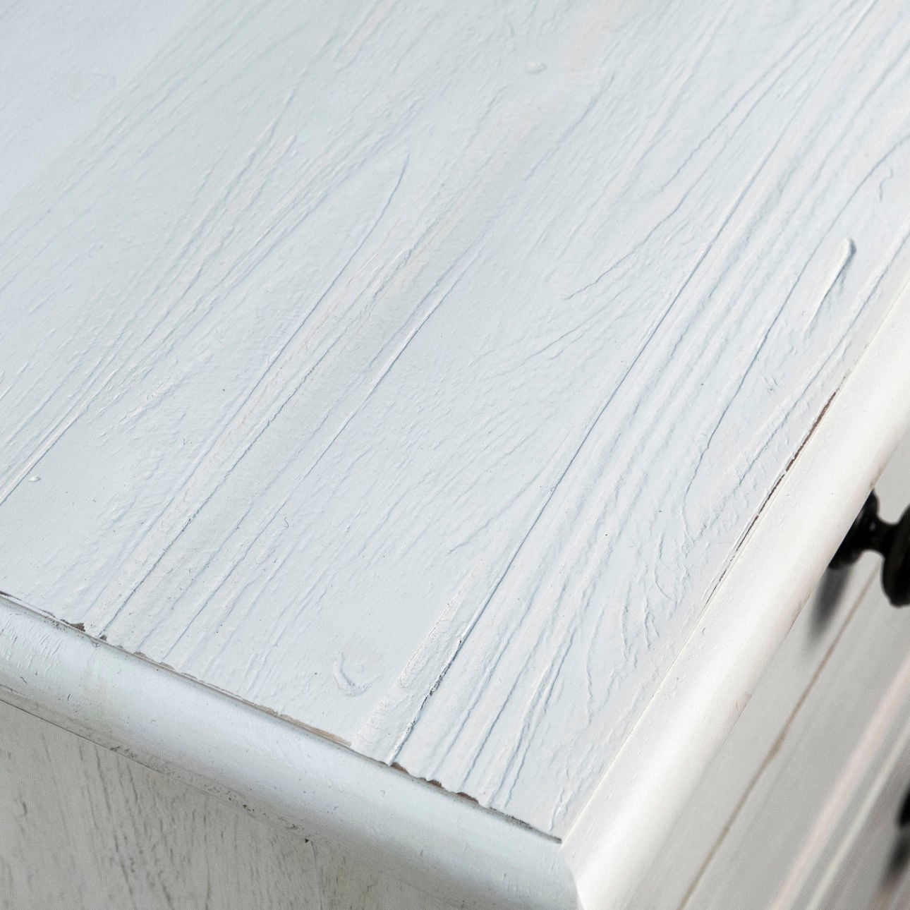 Whitewash Finish Reclaimed Acacia Wood Nightstand 31 in Wide