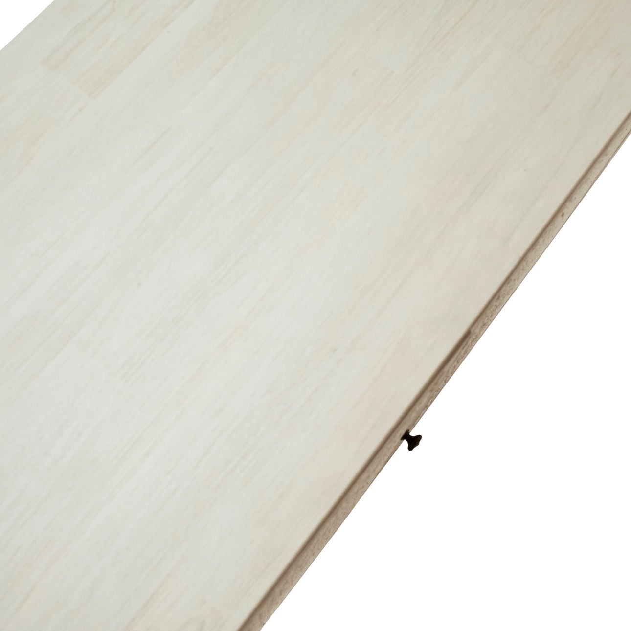Whitewash Finish Acacia Wood and Rattan Panels Sideboard 66 in Wide