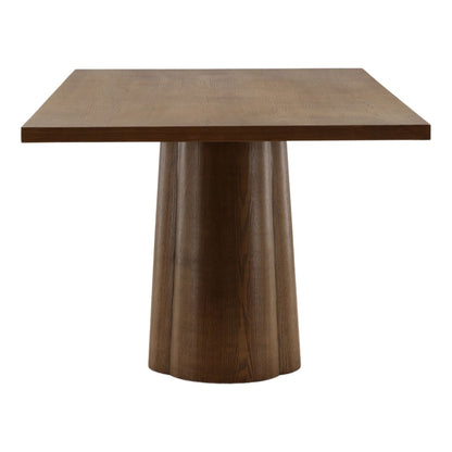 Whitewash Finish Pine Veneer, Acacia Wood and Veneer Table 88 in Wide