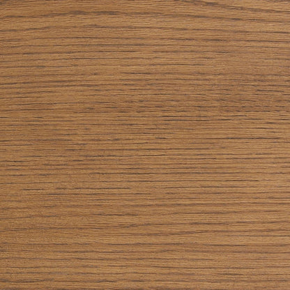 Elevated Rubber Wood and Oak Veneer Cabinet