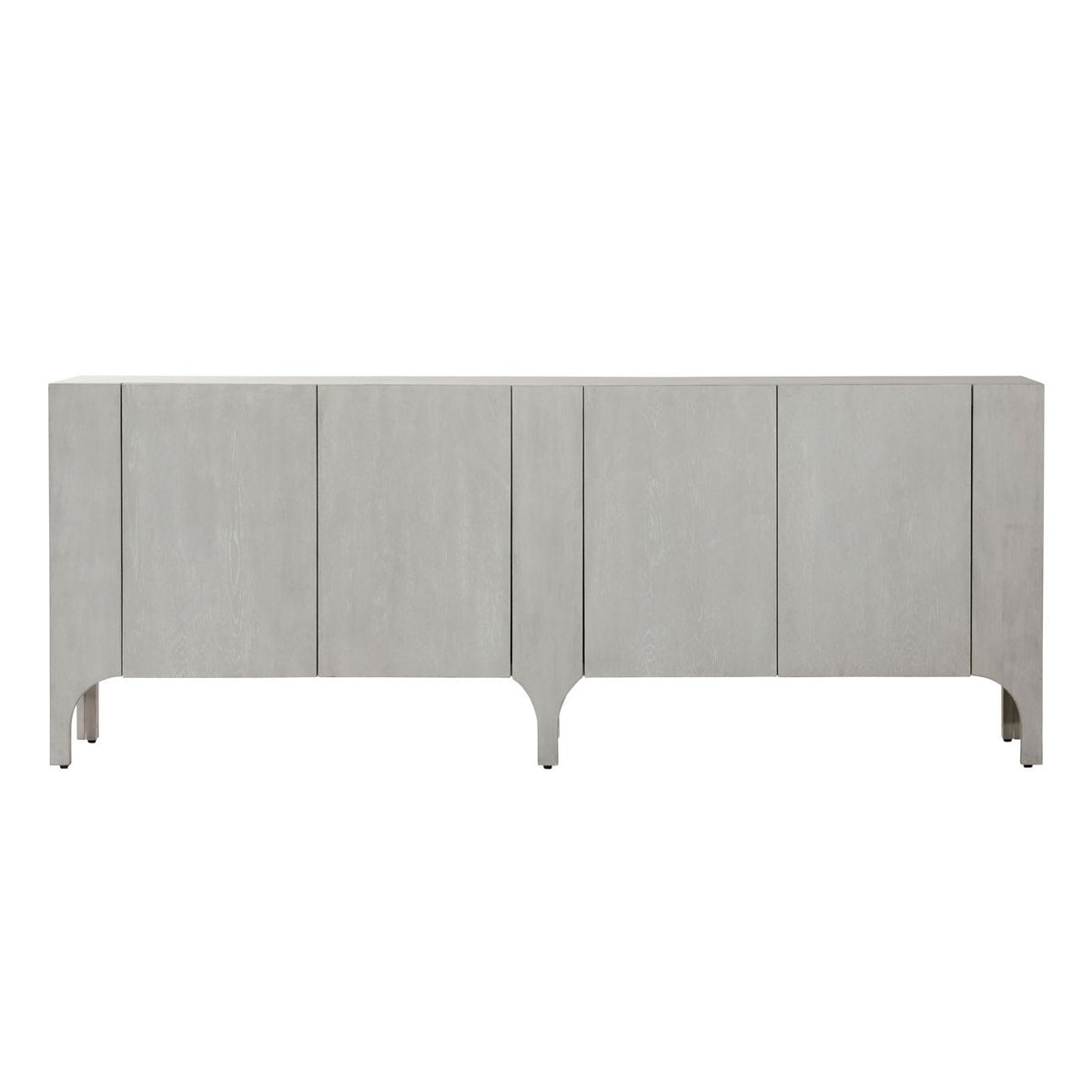 Heritage Rubber Wood and Oak Veneer Cabinet