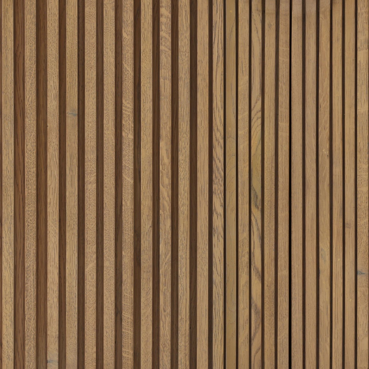 Natural Oak Wood and Oak Veneer Sideboard 41 in Wide