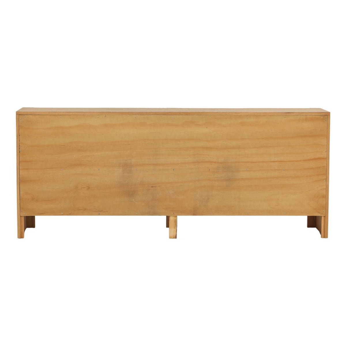 Elevated Oak Wood and Oak Veneer Cabinet