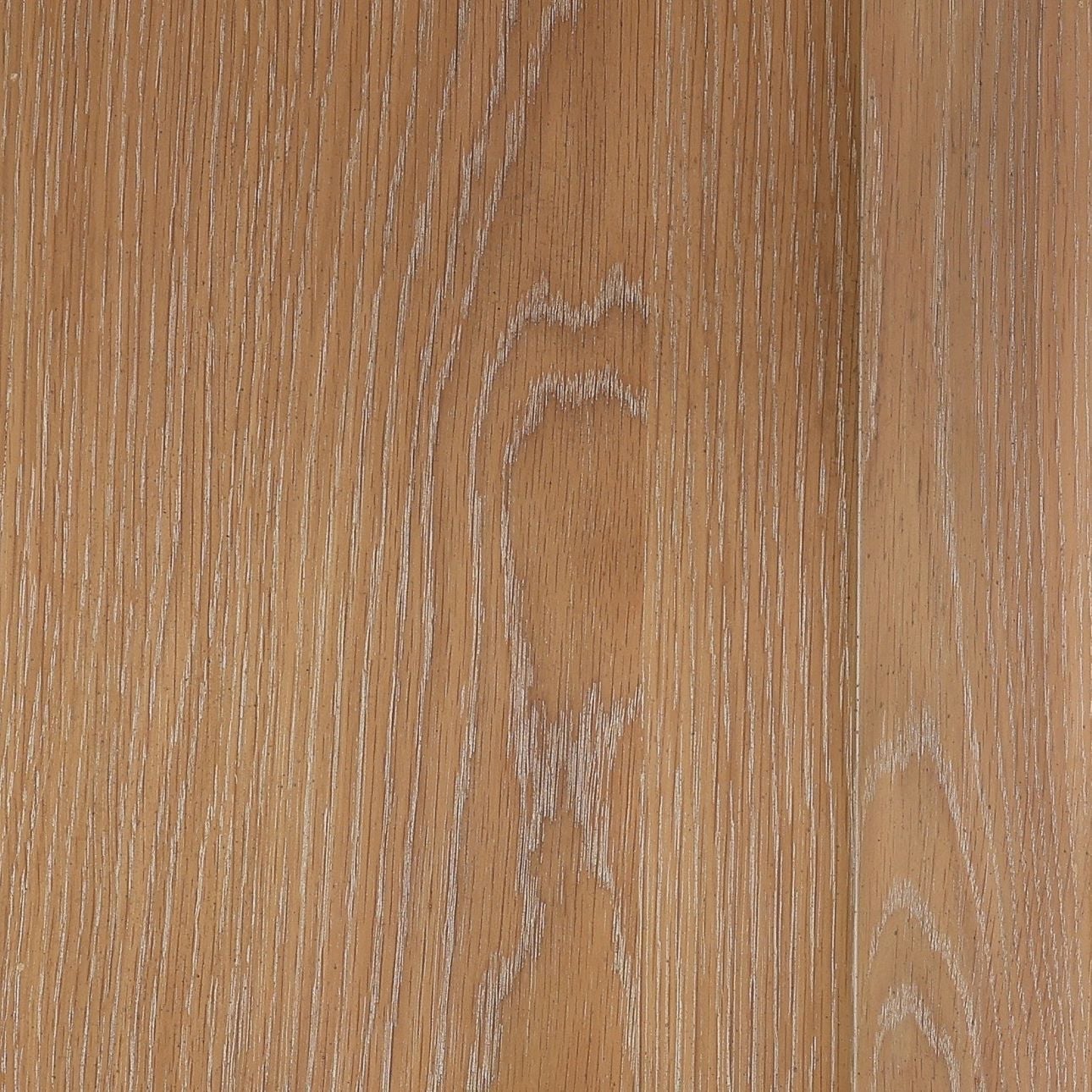 Natural Rubber Wood and Oak Veneer Table 60 in Wide