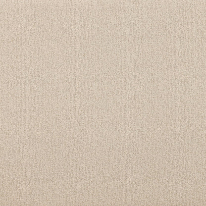 Everest Cream and Dark Brown Boucle Fabric, Solid Pine Wood and Pine Veneer Bed 64.5 in Wide