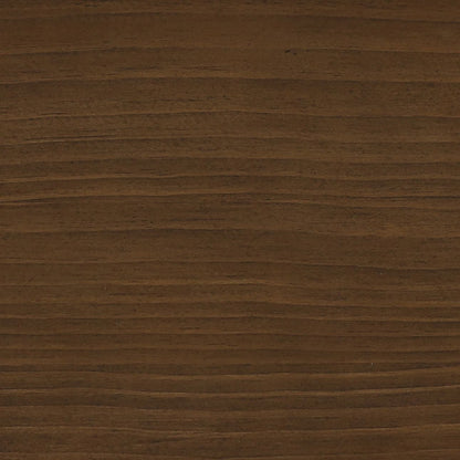 Everest Cream and Dark Brown Boucle Fabric, Solid Pine Wood and Pine Veneer Bed 64.5 in Wide