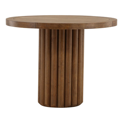 Refined Rubber Wood and Oak Veneer Home Accent