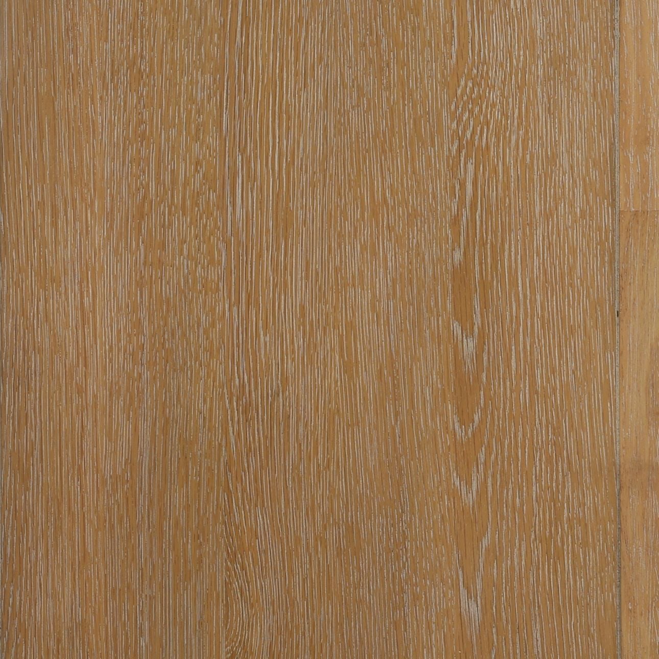 Natural Oak Veneer and Rubber Wood Cabinet 40 in Wide
