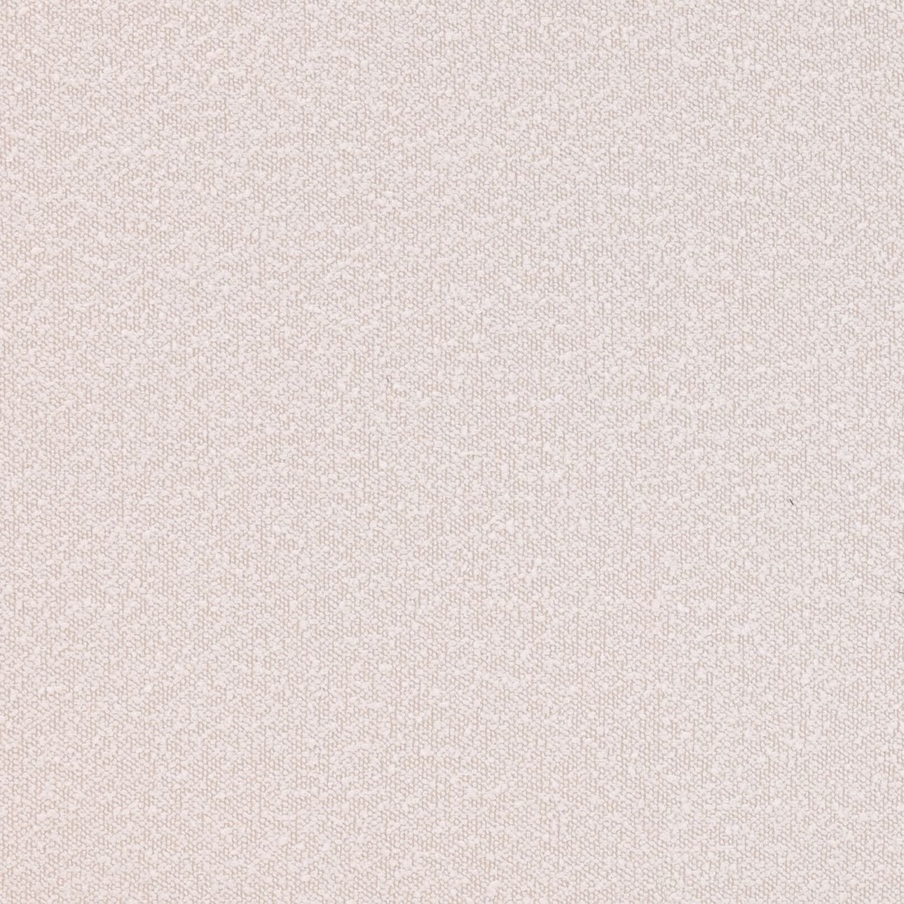 Cream and Natural Boucle Fabric and Oak Veneer Bed 84 in Wide