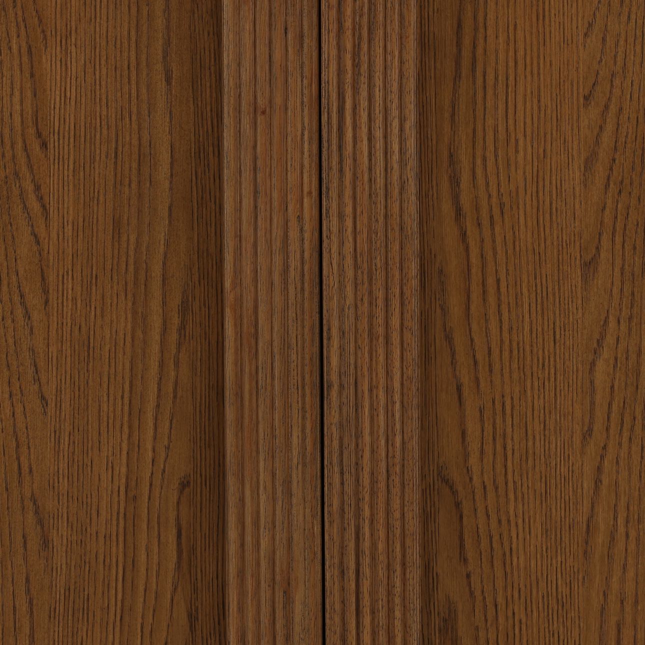 Dark Brown Rubber Wood and Oak Veneer Sideboard 91 in Wide