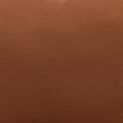 Sienna and Natural Solution-Dyed Acrylic Fabric and Teak Wood Chair 27.5 in Wide