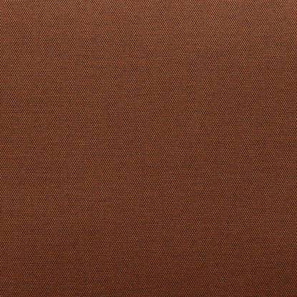 Sienna and Natural Solution-Dyed Acrylic Fabric and Teak Wood Sofa 65 in Wide