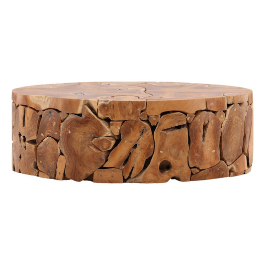 Natural Teak Wood Table 47 in Wide