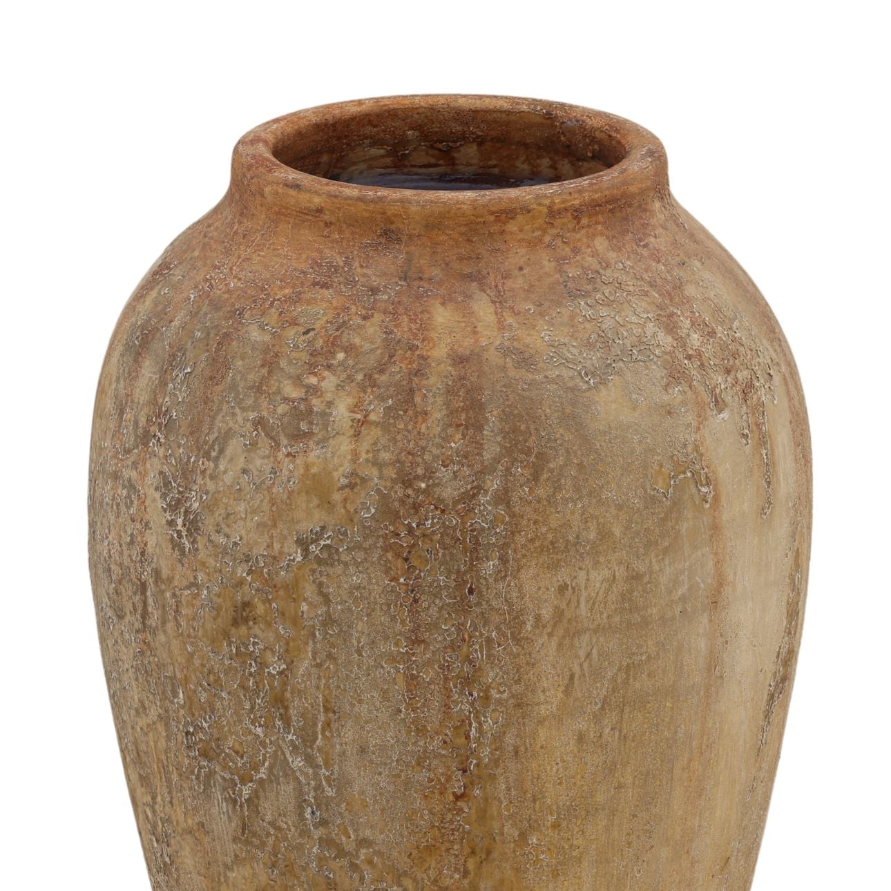 Rust Terracotta Pot 12 in Wide