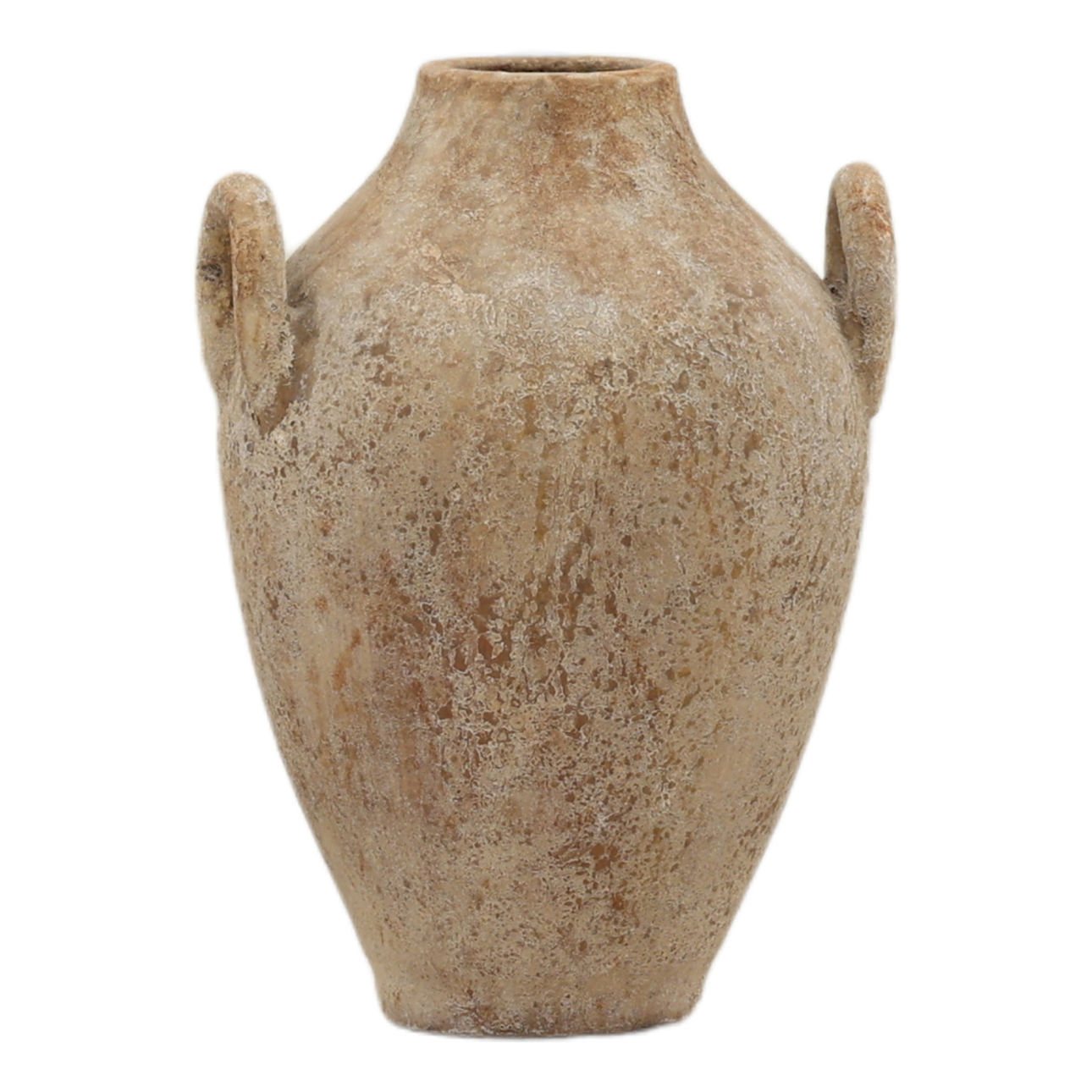 Antique Rust Terracotta Vase 12.5 in Wide