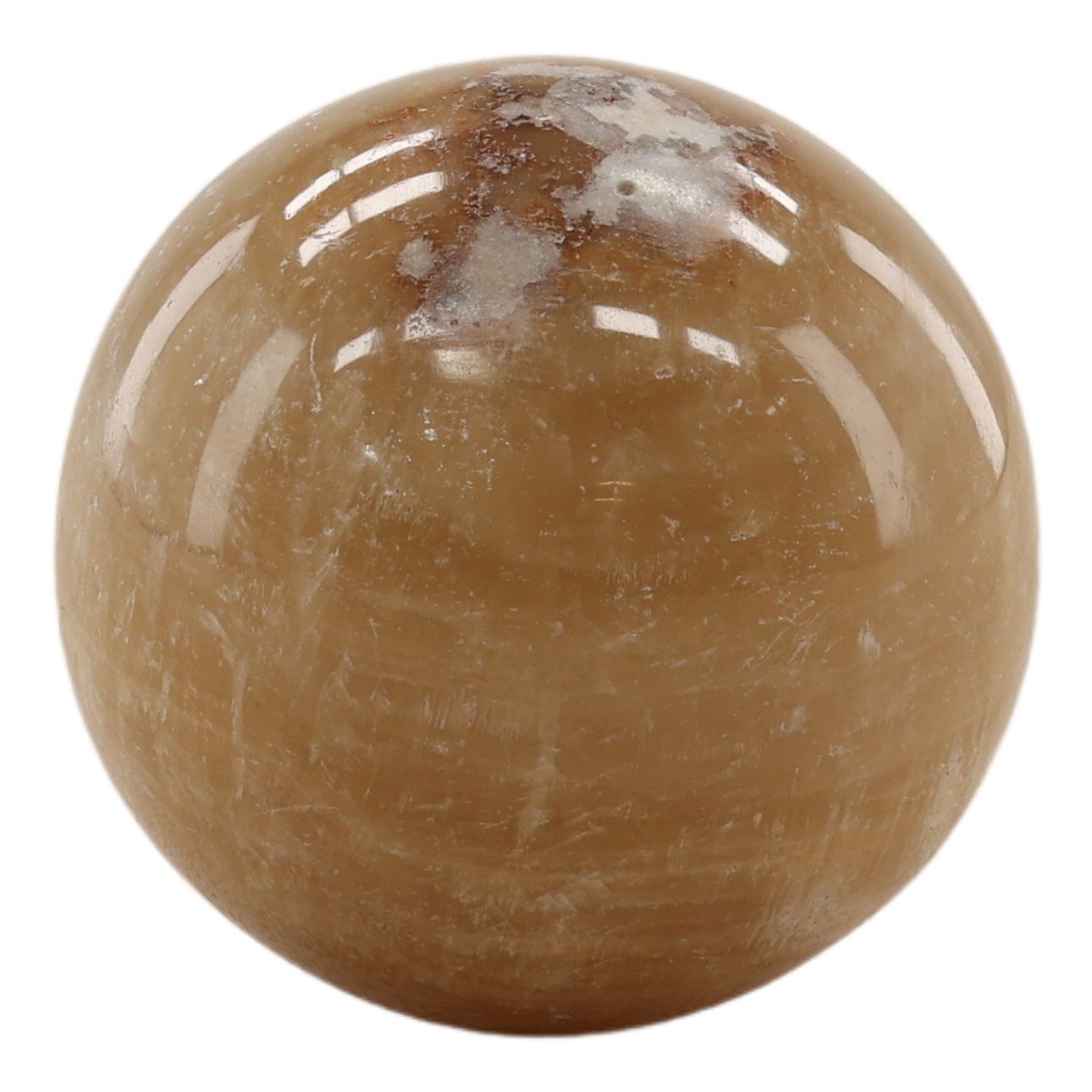 Natural Onyx Stone Sphere 4 in Wide