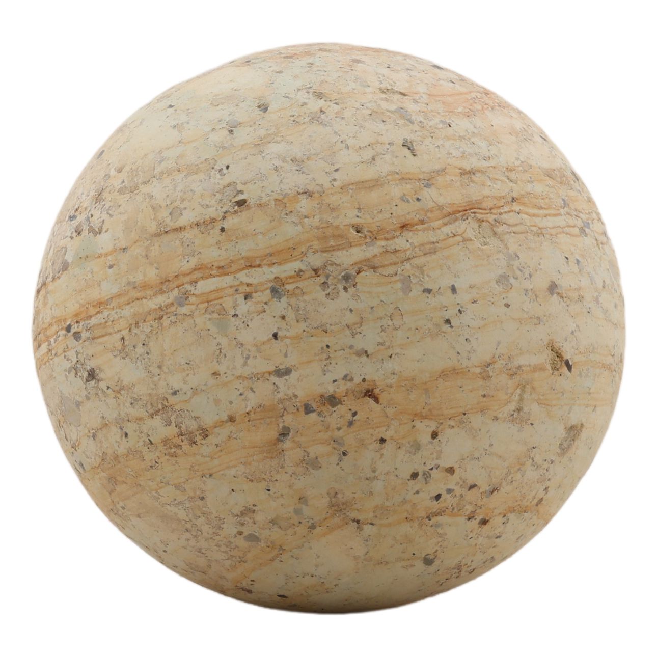 Natural Sandstone Sphere 5 in Wide