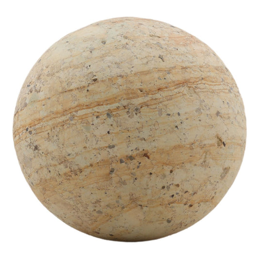 Natural Sandstone Sphere 5 in Wide