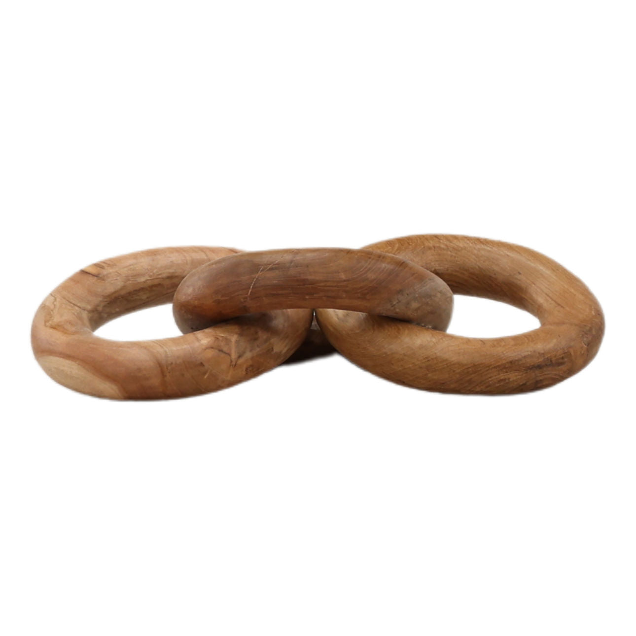 Natural Teak Wood Links 20.5 in Wide