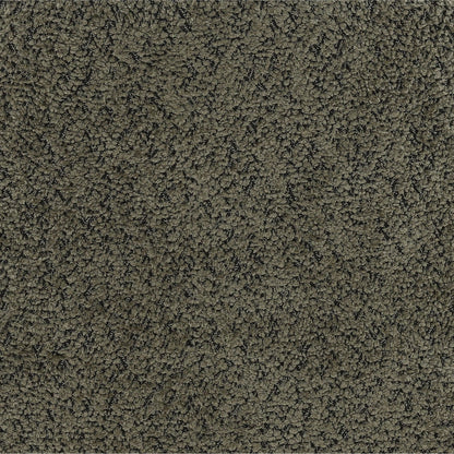 Olive Boucle Upholstery and Steel Chair 23 in Wide