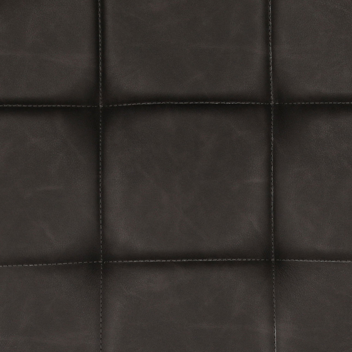Refined Faux Leather and Steel Dining Chair