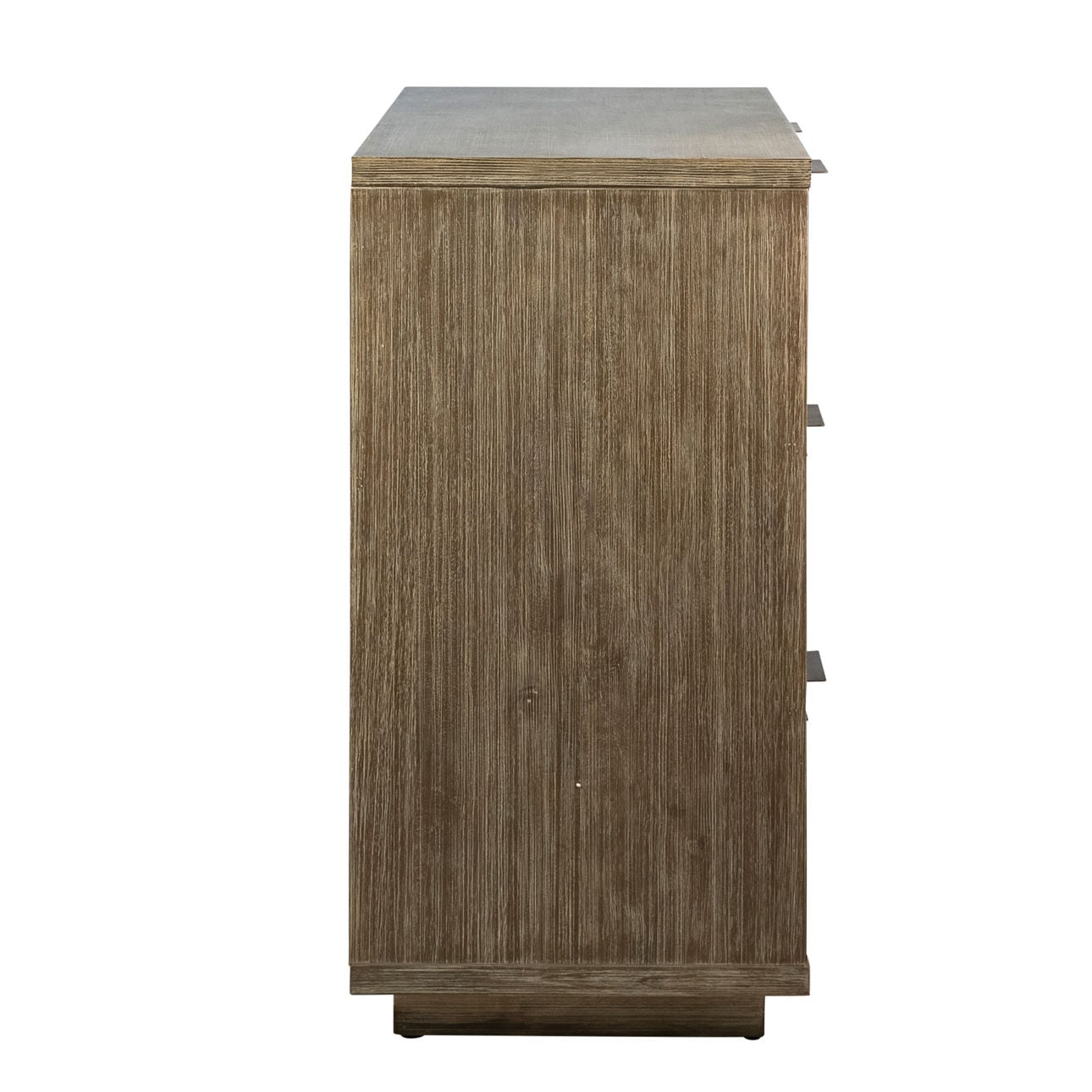 Natural Warm Wash Sealed Finish Solid Acacia Wood Dresser 68 in Wide