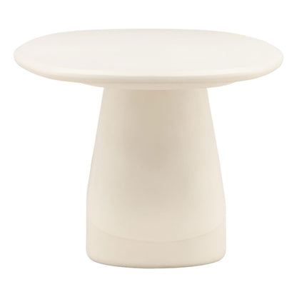 Ivory Lightweight Concrete Table 83 in Wide