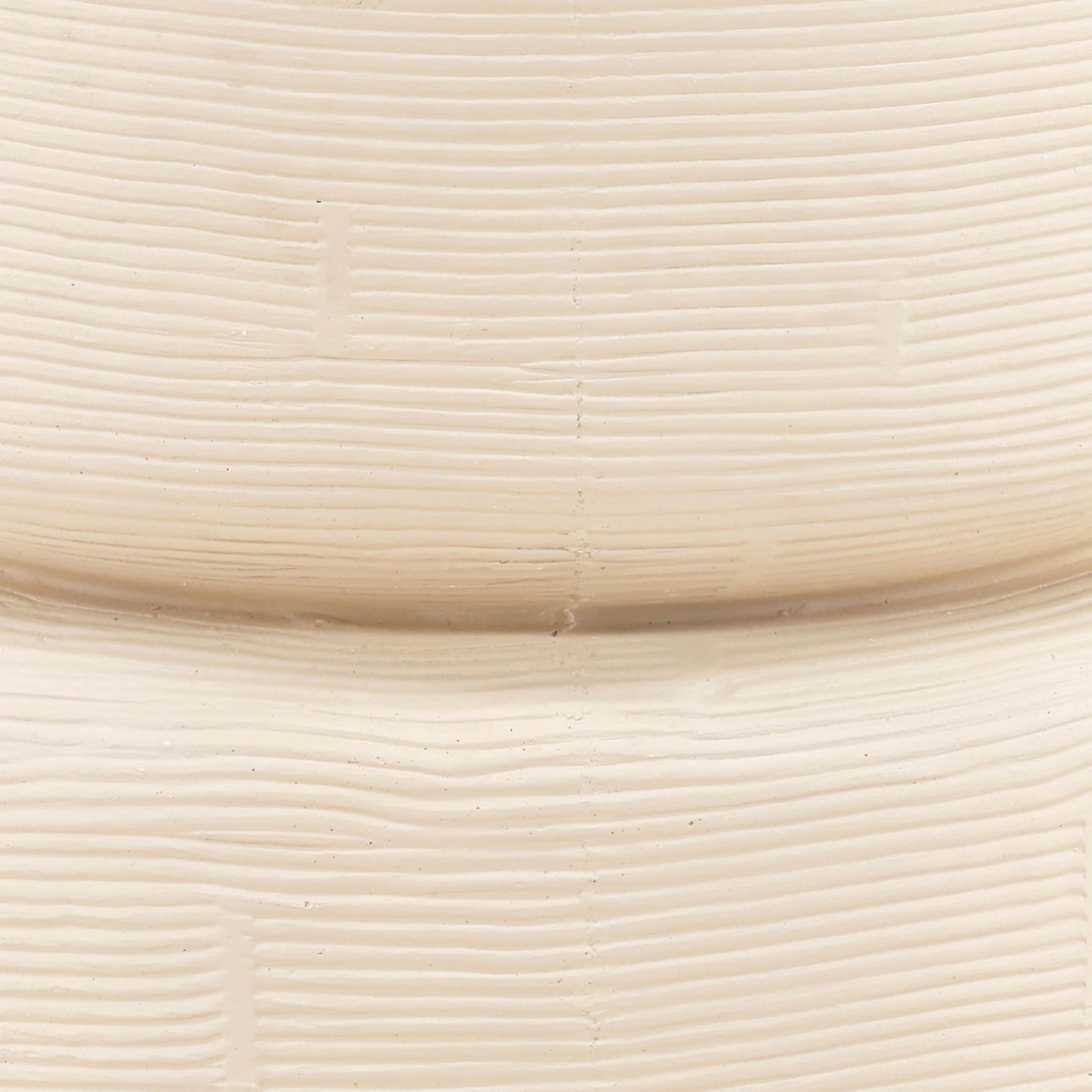 Ivory Concrete Table 18 in Wide