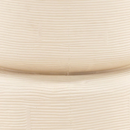 Ivory Concrete Table 18 in Wide