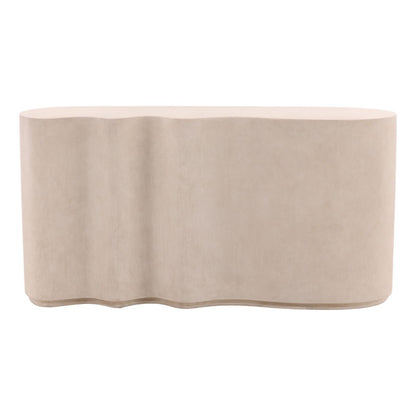 Light Grey Concrete Table 59 in Wide