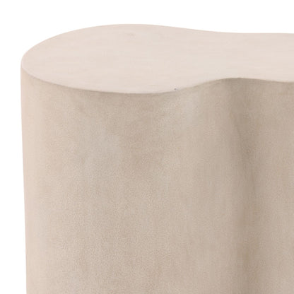 Light Grey Concrete Table 22 in Wide