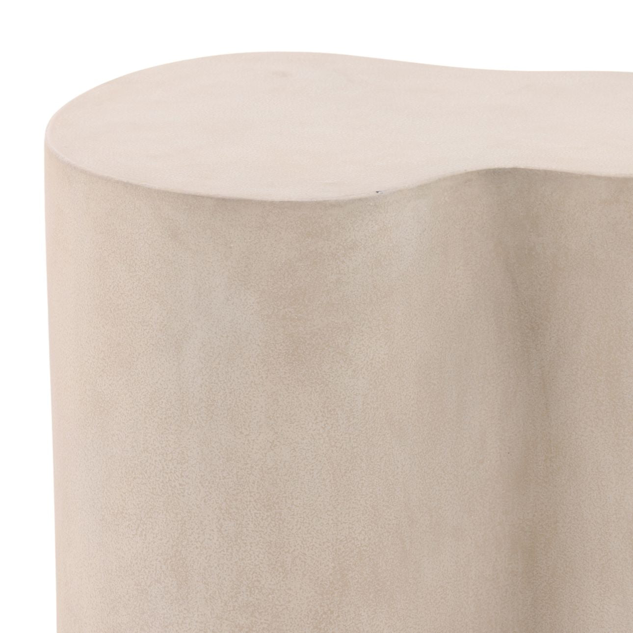 Light Grey Concrete Table 22 in Wide