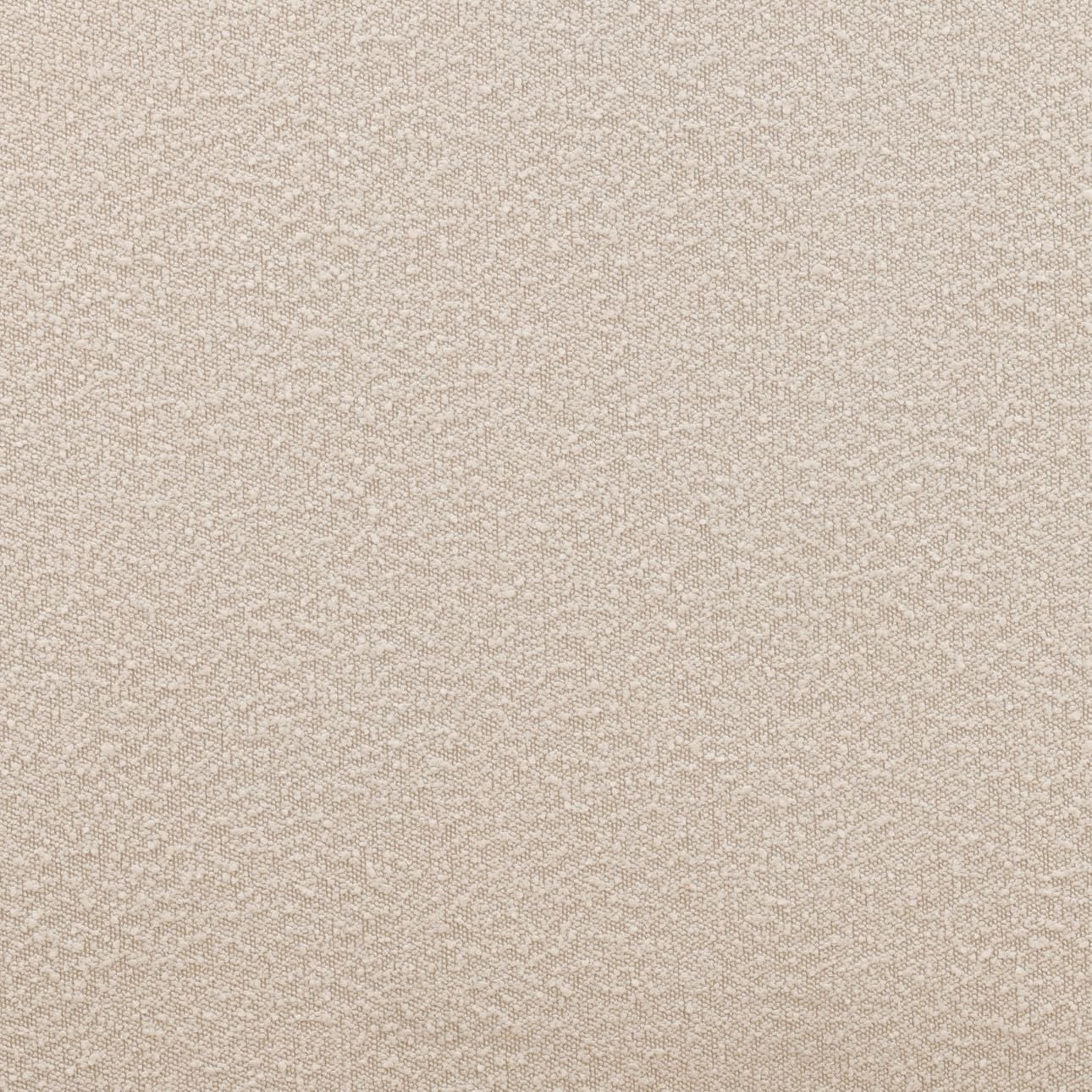 Cream Boucle Fabric Bed 73 in Wide